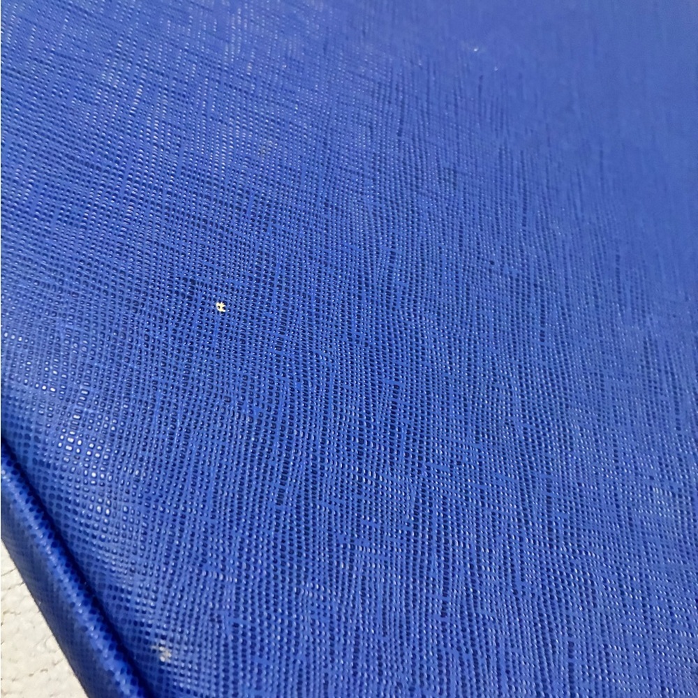 Michael Kors Royal Blue Leather Laptop Crossbody - Picture 5 of 6
